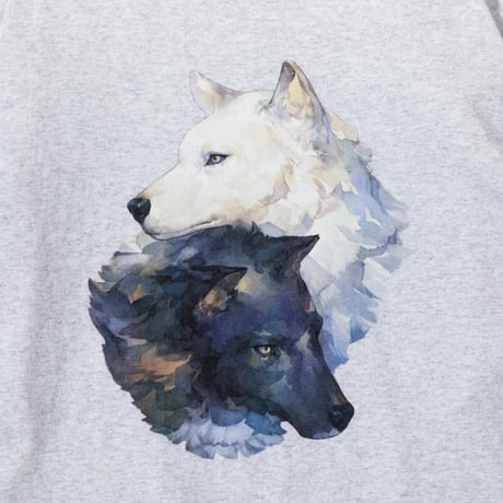 Okami Long Sleeve Tee(nihiki)-ホワイト