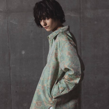 Jacquard Shirts-ベージュ