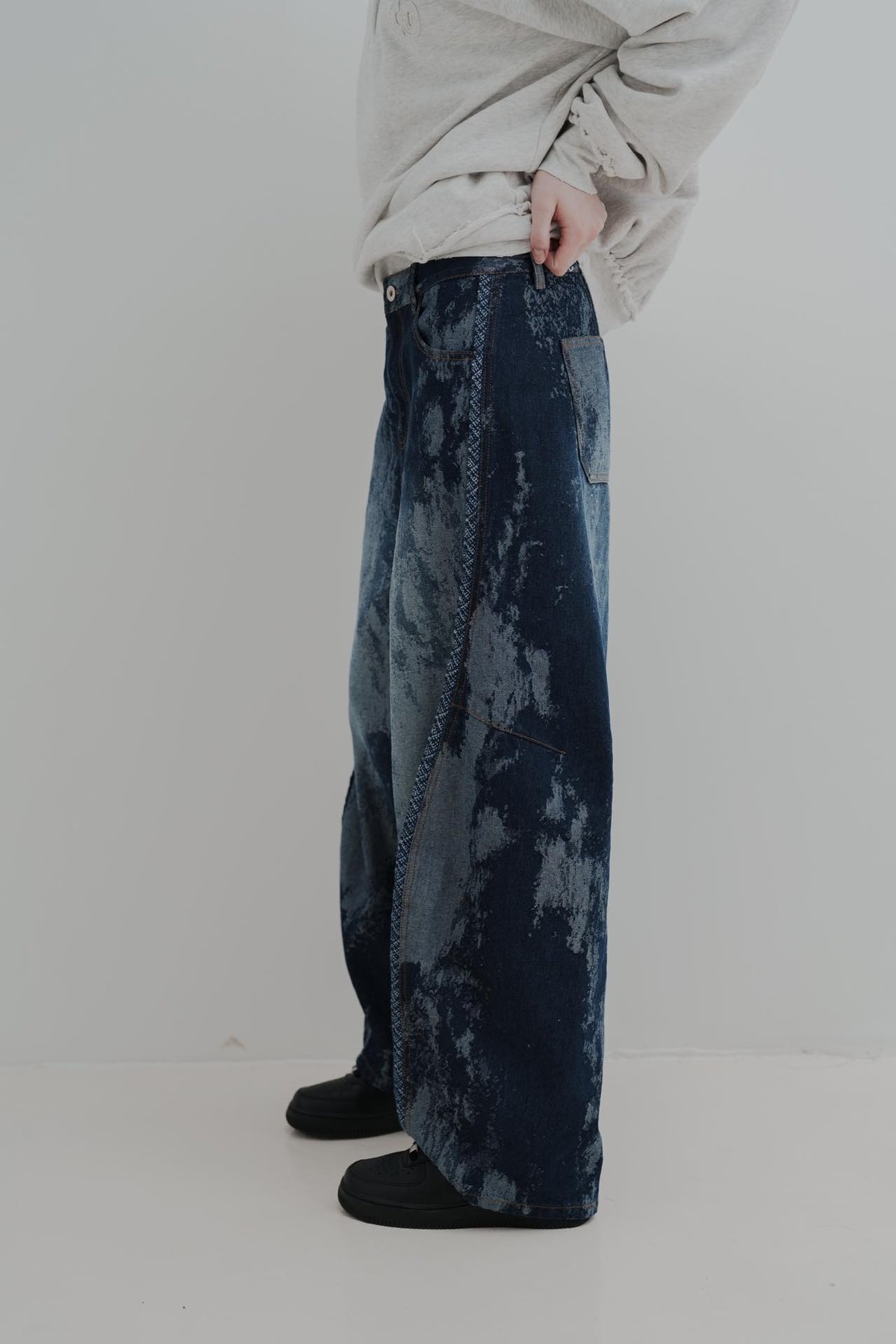 harapeco Rebuild Denim Pants - ブルー M 【公式通販】
