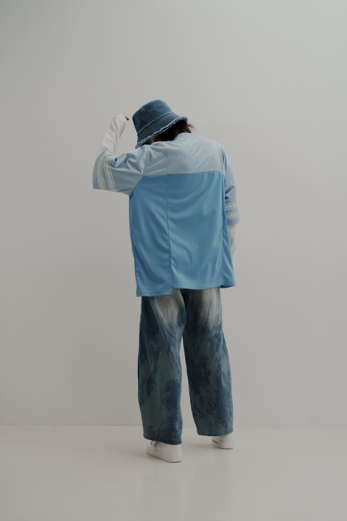 Eve harapeco GAME TEE 12 ライトブルー ユニフォーム M