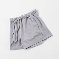 Luxe Velour Relax Short Pants - ライトグレー