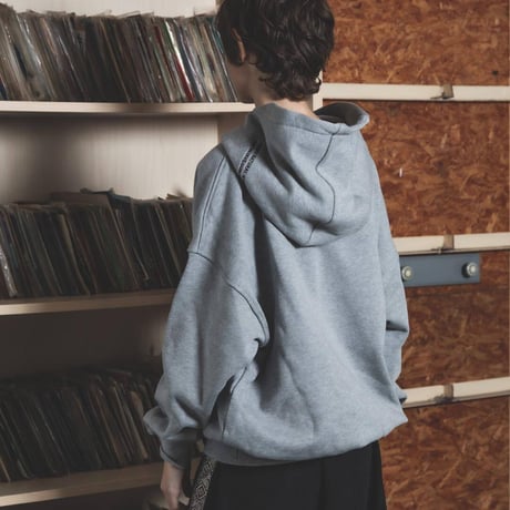 Okami Hoodie(Ippiki)-グレー