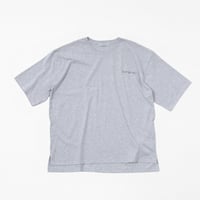 Embroidery Tee（刺繍Tee）-ミックスグレー