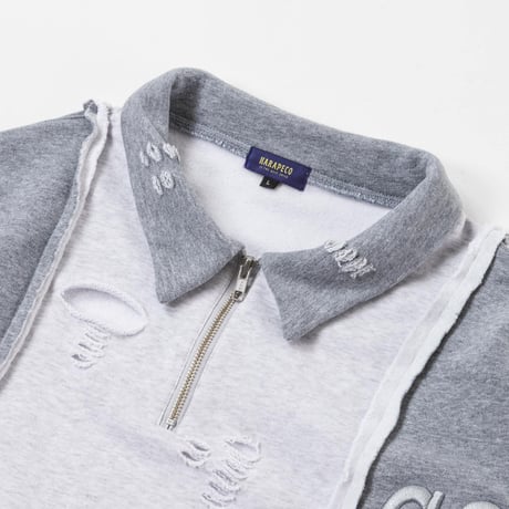 Rebuild HalfZip Sweat - グレー