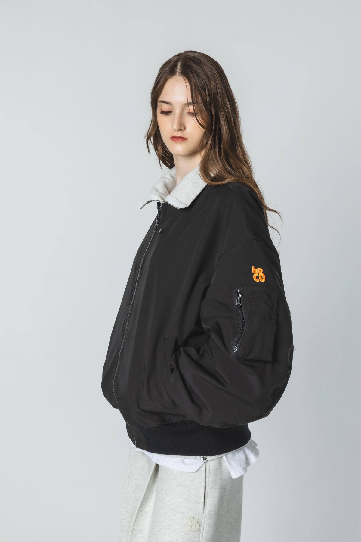 Short MA-1 - ブラック | harapeco Store Short MA-1 - ブラック | harapeco Store
