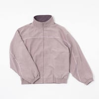 Color Suede blouson-Vintage Pink