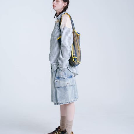 Mesh Marche Bag - ネイビー