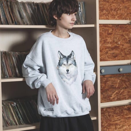 Okami Sweat(Ippiki)-ホワイト
