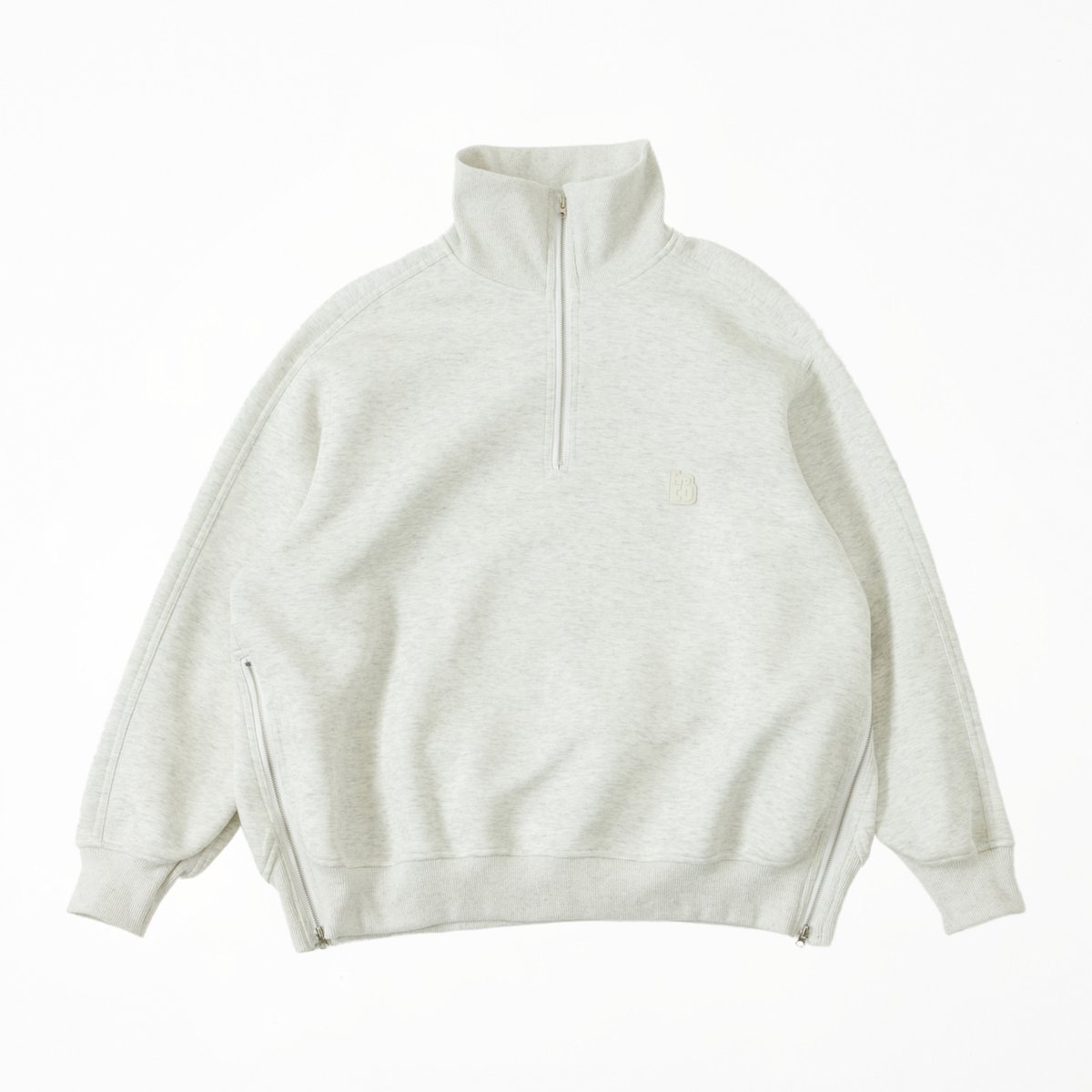 Eve harapeco HalfZip Sweat - ホワイト Mサイズ HalfZip Sweat - ホワイト | harapeco Store