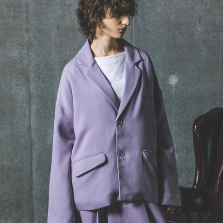 Three-piece suit Jacket-ライトパープル