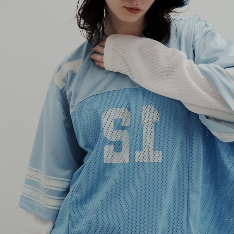 Eve harapeco GAME TEE 12 ライトブルー ユニフォーム M GAME TEE - ライトブルー | harapeco Store