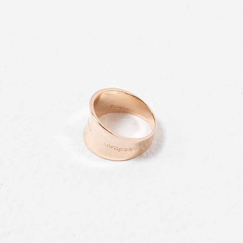 ミュージシャン Eve harapeco Ring Pink Gold harapeco-Ring-Pink Gold | harapeco Store