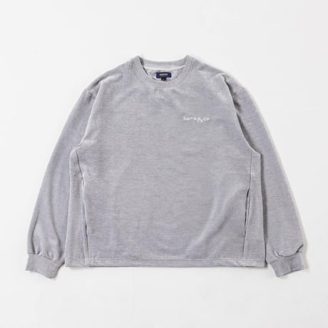 harapeco レースアッププルオーバー　L ブルー　青 CATEGORY Pullover | harapeco Store