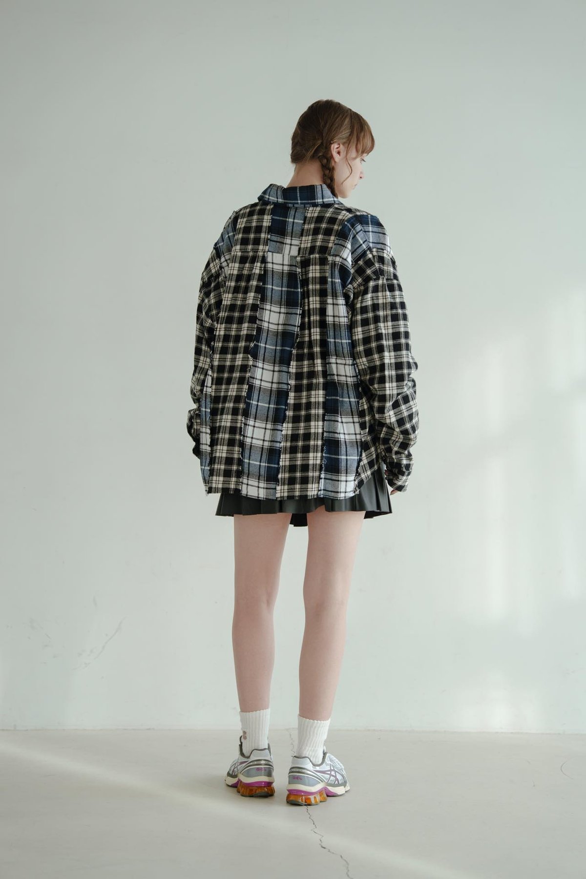 harapeco Rebuild Shirts - ブルー M Rebuild Shirts - ブルー | harapeco Store