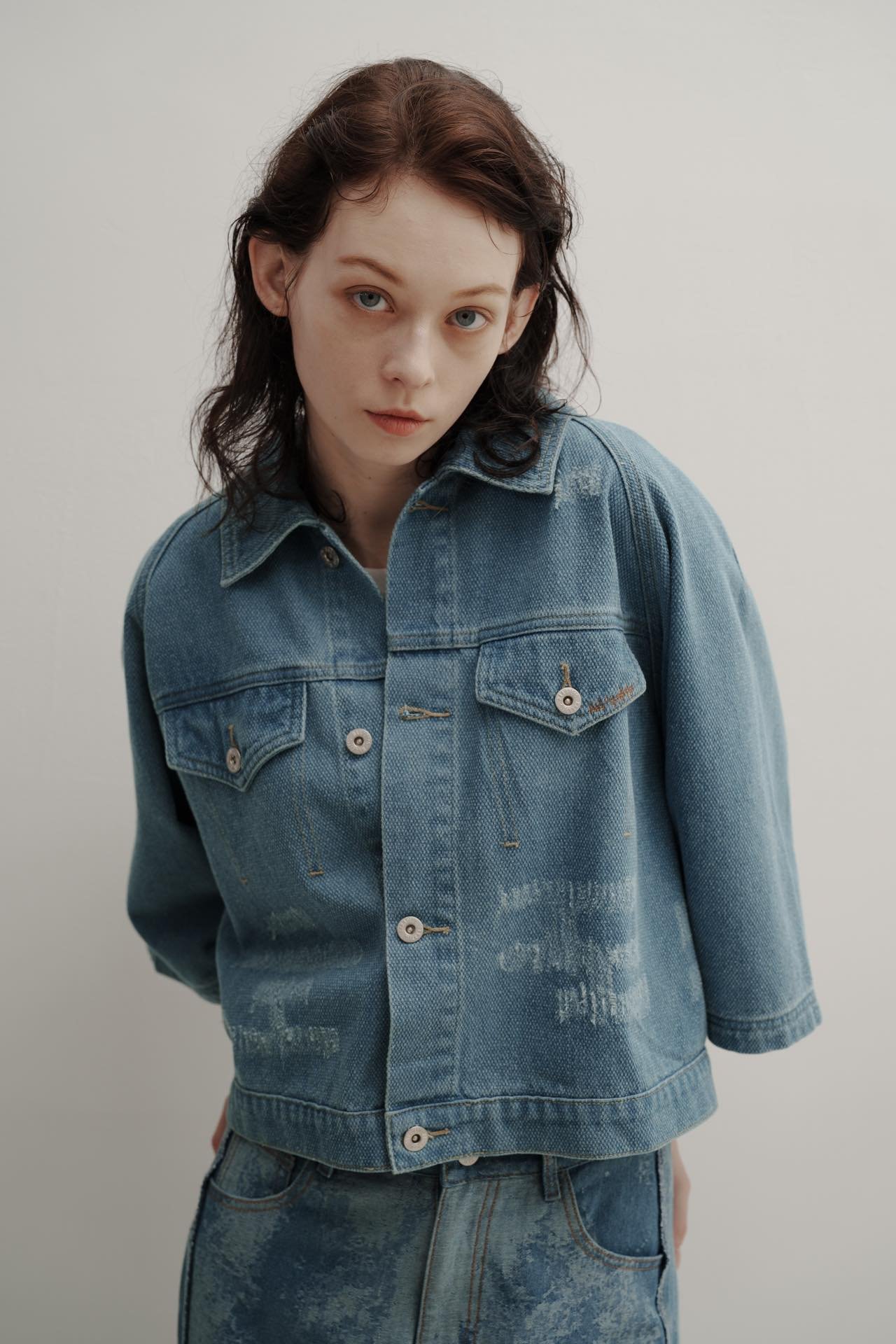DENIM JACKET - ブリーチ | harapeco Store