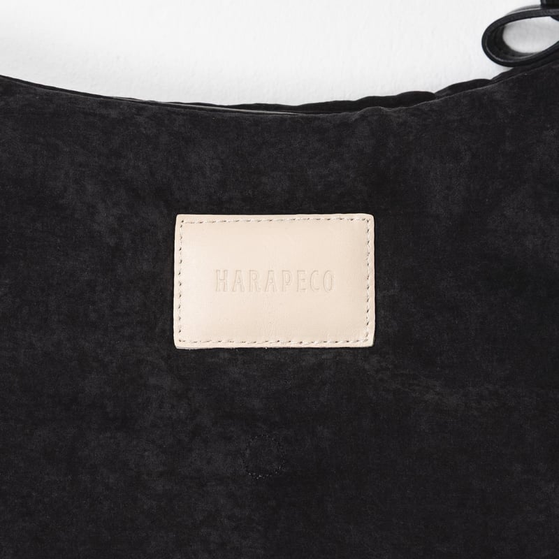 harapeco商店　Suede Cloud ShoulderBag Suede Cloud ShoulderBag - ブラック | harapeco Store