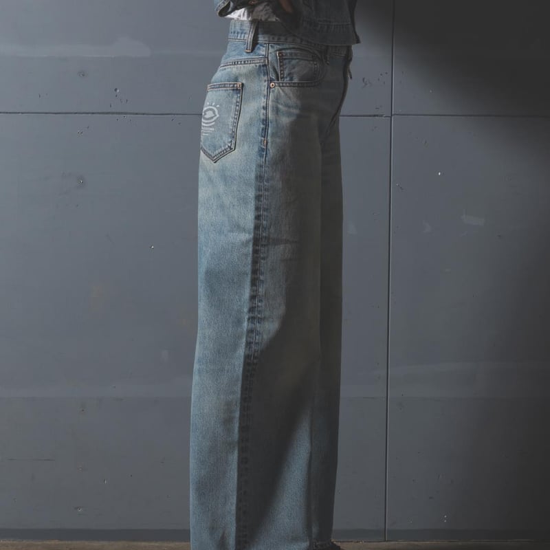 e]Denim Pants-ケミカル | harapeco Store