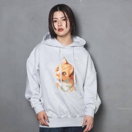 Neko Hoodie(ziitto)-ホワイト