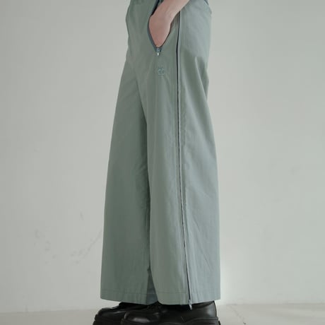SideZipp Nylon Track Pants - ブルー