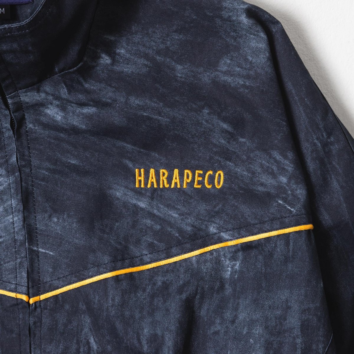Blurred Dye Print Blouson - ブルー | harapeco Store
