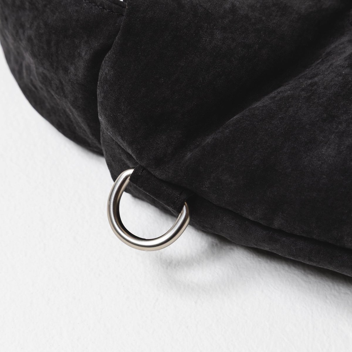 Suede Cloud ShoulderBag - ブラック | harapeco Store