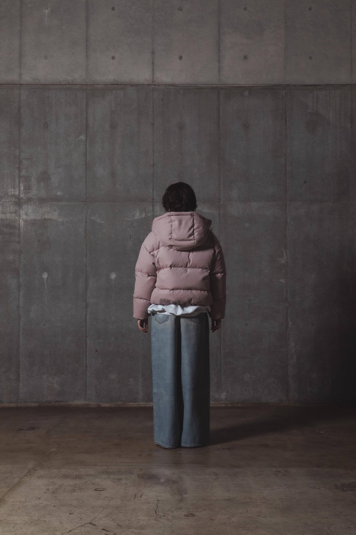 Down Jacket-ピンクベージュ | harapeco Store Down Jacket-ピンクベージュ | harapeco Store