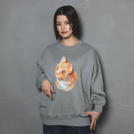 Neko Sweat(ziitto)-グレー