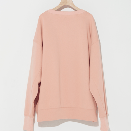 LOGO SWEAT-ピンク
