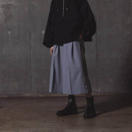 Center Press Wide-Pants(23ver.)-グレー