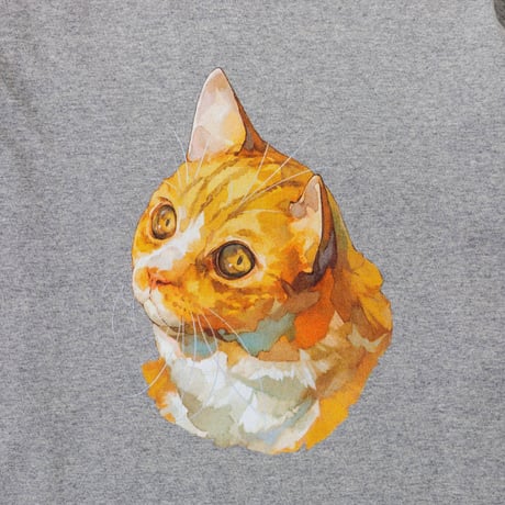 Neko Long Sleeve Tee(ziitto)-グレー