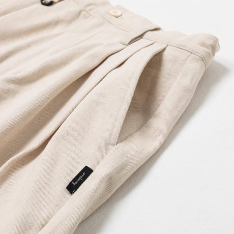 Twill Pants-ホワイト