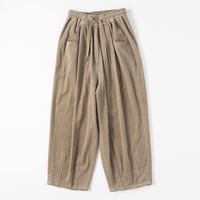 Corduroy Easy-Pants-ベージュ