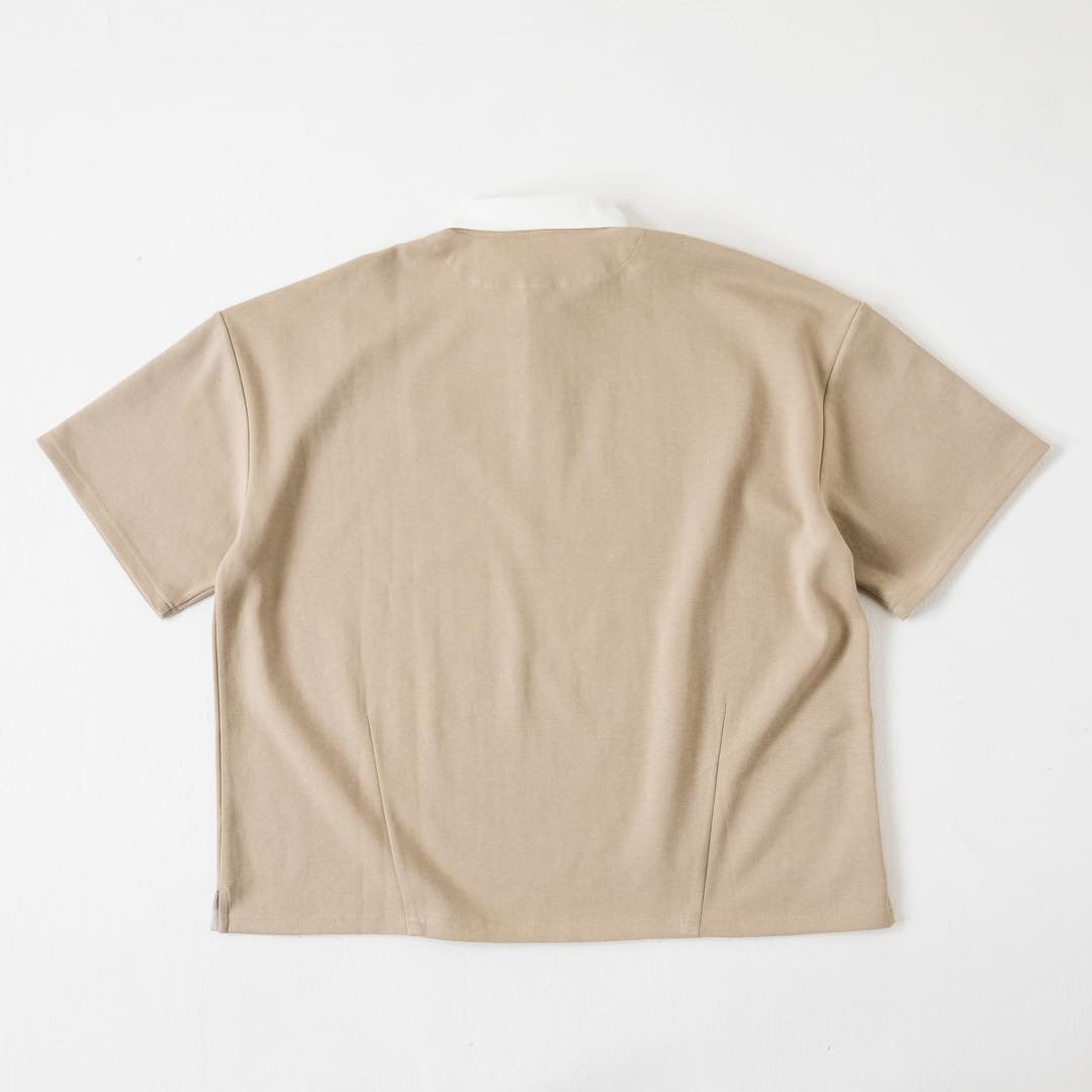 はらぺこ商店 Neko Polo(Akubi)-ベージュ Neko Polo(Akubi)-ベージュ | harapeco Store