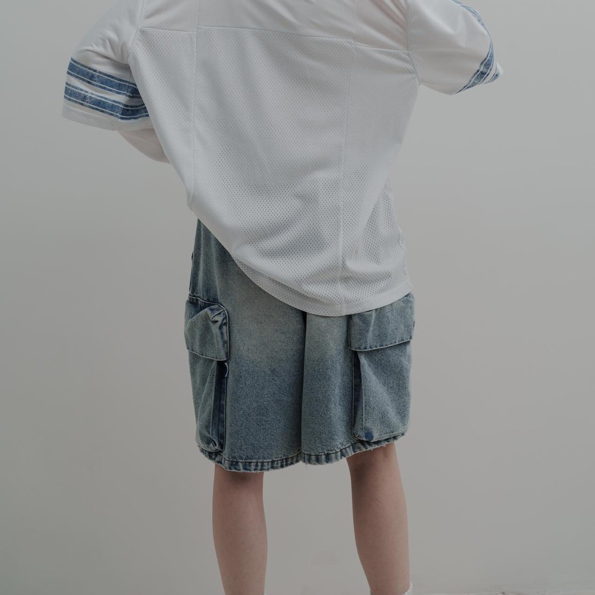 harapeco DENIM PANTS - ブリーチ e]Denim Pants-ブリーチ | harapeco Store