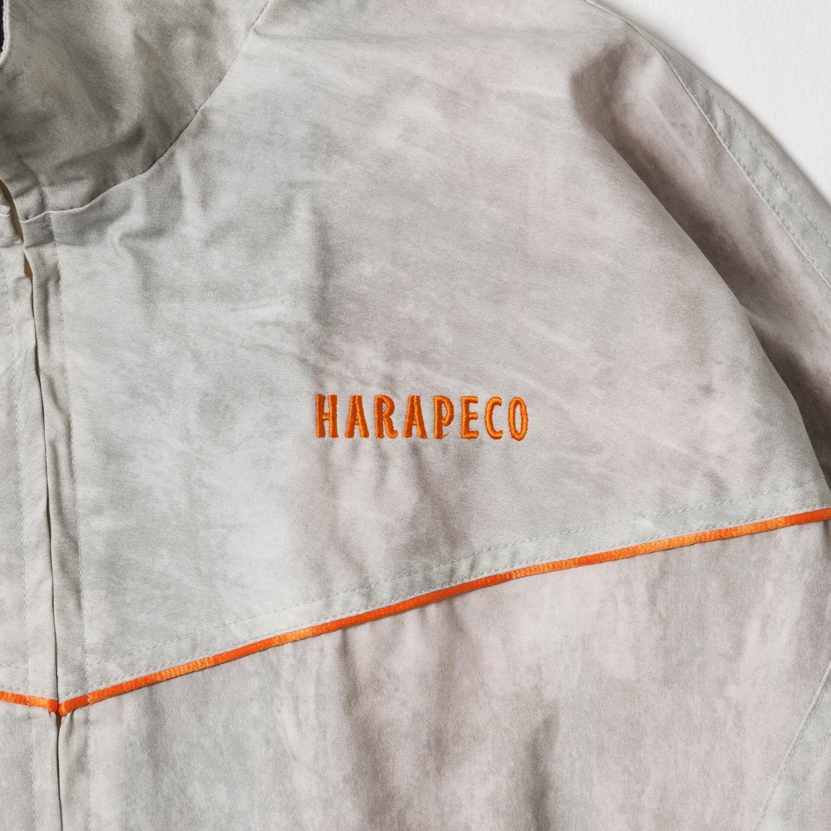 Blurred Dye Print Blouson - ホワイト | harapeco Store