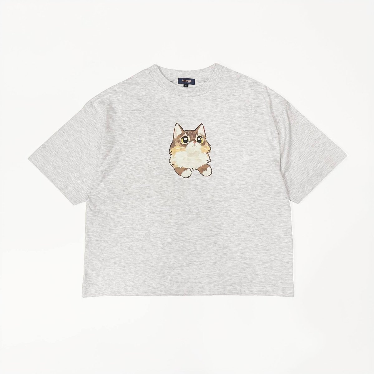 GENTLE CAT TEE（fuwaNeko） - ホワイト | harapeco Store