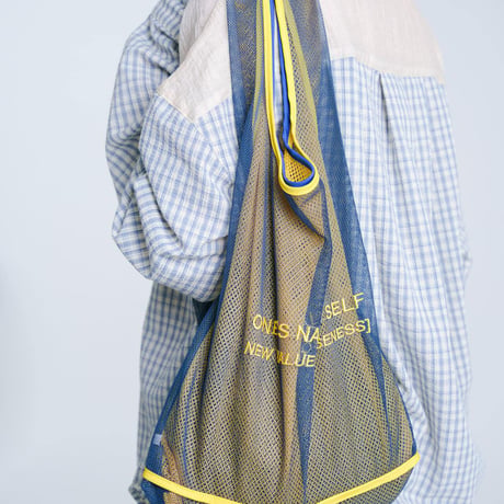 Mesh Marche Bag - ネイビー