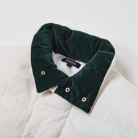 Stand Collar Down Jacket - ホワイト