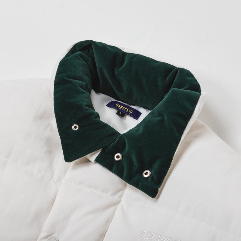 Stand Collar Down Jacket - ホワイト | harapeco Store