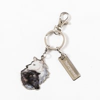 Okami Keychain(nihiki)-シルバー(nihiki)