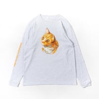 Neko Long Sleeve Tee(ziitto)-ホワイト
