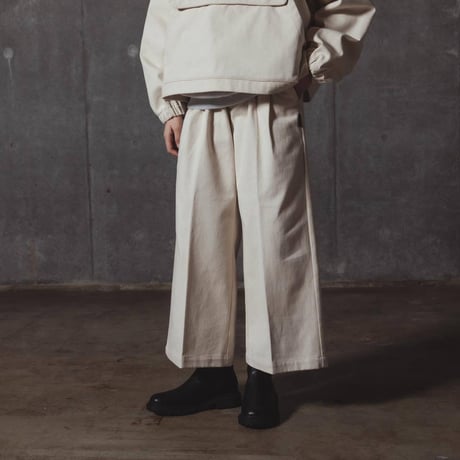 Twill Pants-ホワイト