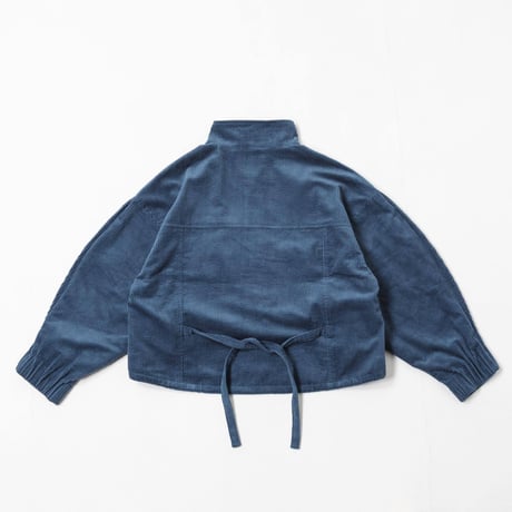 [e]Corduroy Jacket-ブルー