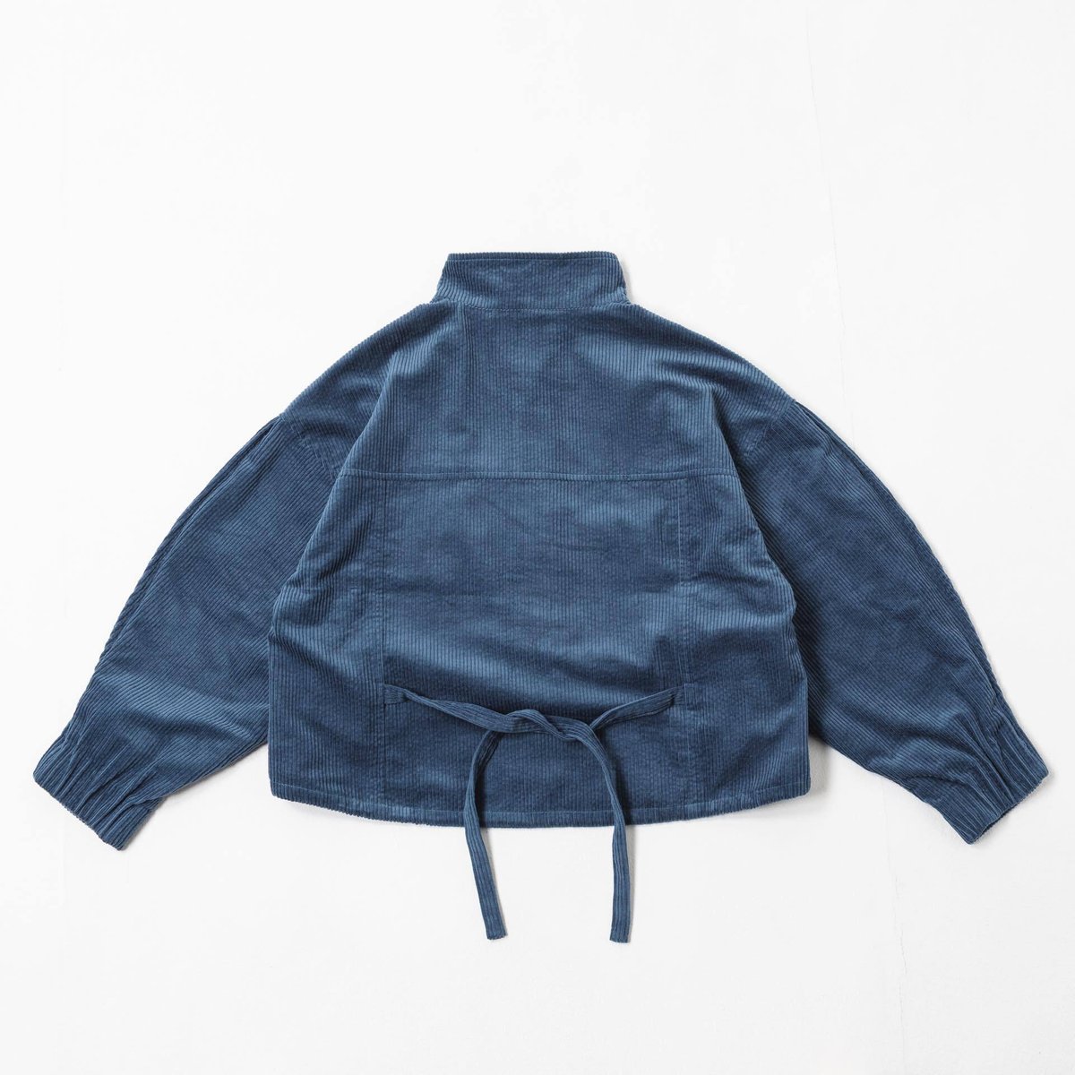 e]Corduroy Jacket-ブルー | harapeco Store