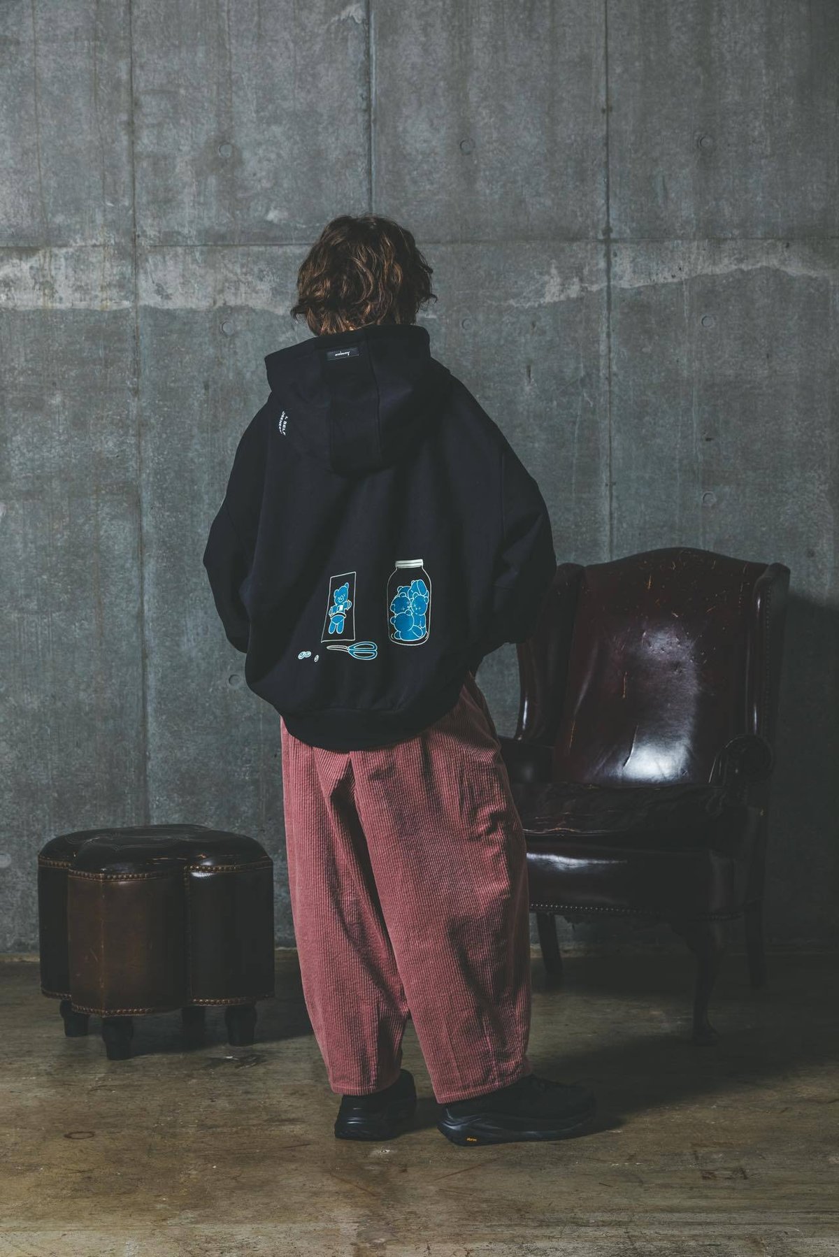 harapeco e Corduroy Pants-グリーン コーデュロイパンツ e]Corduroy Pants-グリーン | harapeco Store