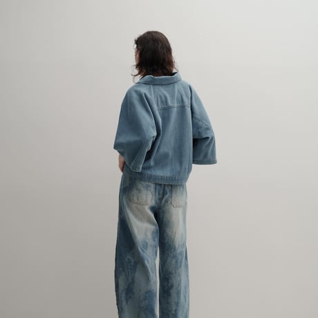 DENIM PANTS - ブリーチ