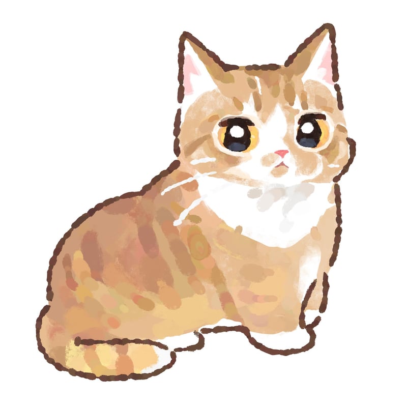 GENTLE CAT TEE（mochiNeko） - ブラック | harapeco Store