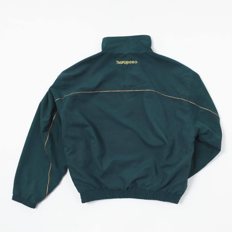 Color Suede blouson-Green | harapeco Store Color Suede blouson-Green | harapeco Store