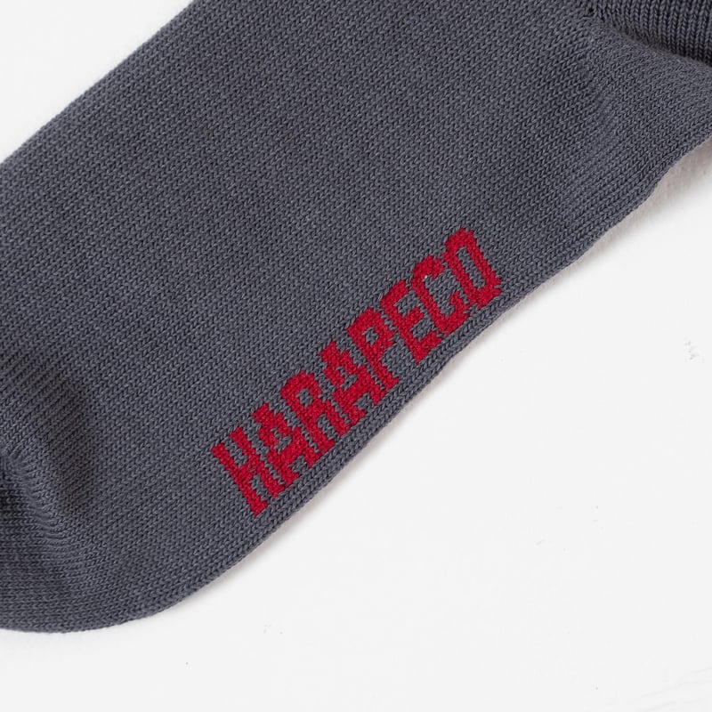 HPCO LONG SOCKS - チャコールグレー | harapeco Store