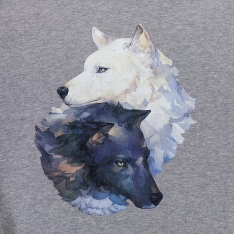 Okami Hoodie(nihiki)-グレー